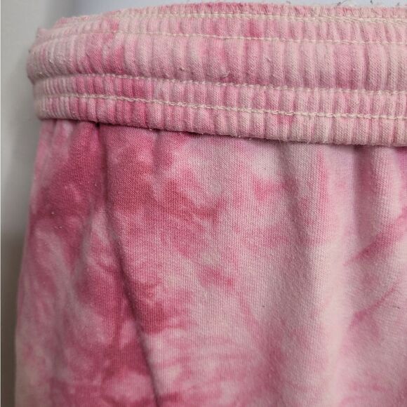 SAMII RYAN pink rose blend tie dye relaxed everyday‎ jogger sweatpants M - Picture 6 of 13